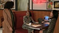 Beyond the Gates: Naomi confronts Hayley as she interferes with a client | Image Source: CBS